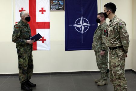 Farewell to members of NATO advisory team to JTEC
